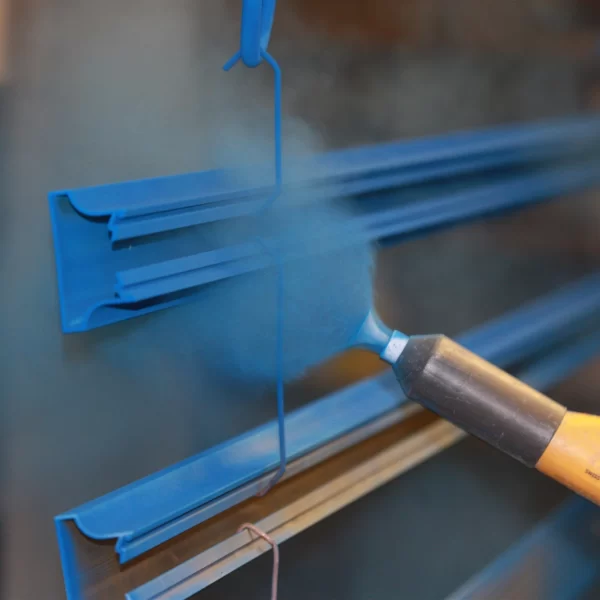 Blue Powder Coating